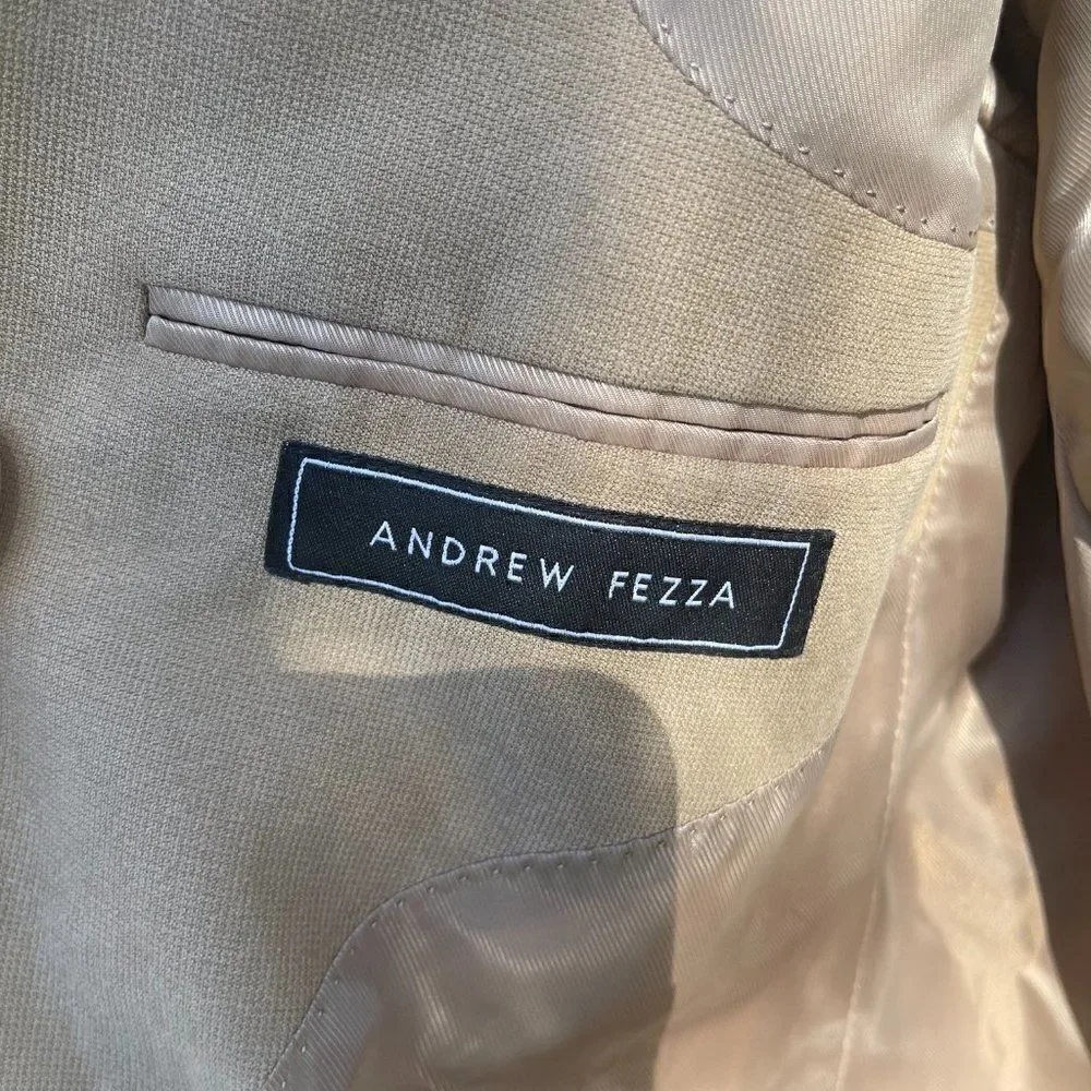 Andrew Fezza - Camel color Mans Blazer
